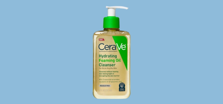 Cerave Hydrating Foaming Cleansing Oil – A Nourishing Facial Cleanser